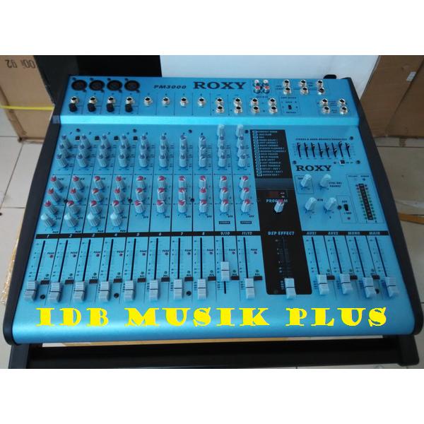 Gambar Power Mixer 12 Ch Roxy PM3000 PM 3000 Original dari IDB MUSIK PLUS undefined Tokopedia