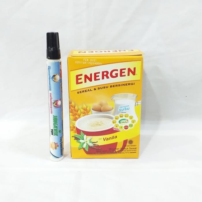 Gambar Minuman Sereal Susu Energen Rasa Vanila 1 Renceng isi 5 x @ 29 gr dari markasfancy undefined Tokopedia