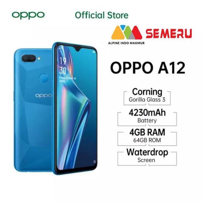 Jual Oppo A12 4gb Abu Abu Kota Makassar Semeru Store Makassar 