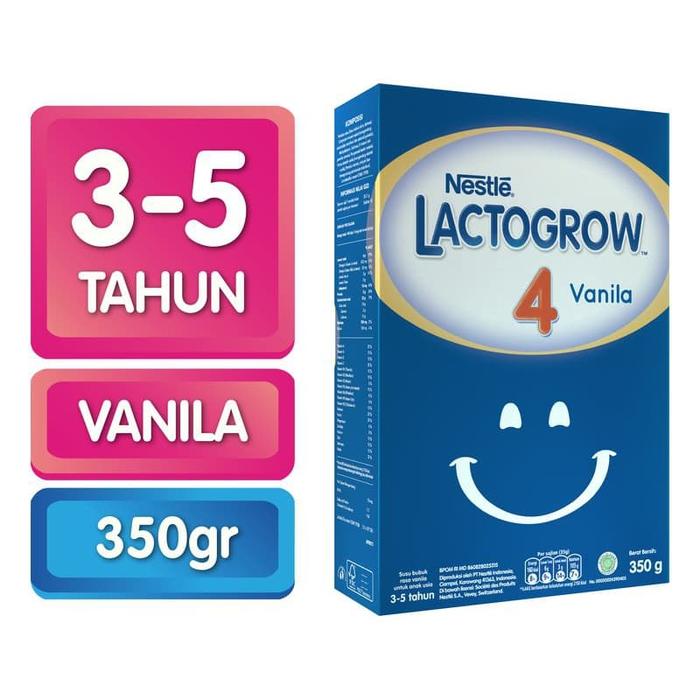 Gambar Lactogrow 4 Rasa Vanila 350 gram dari AL - AAMIIN undefined Tokopedia