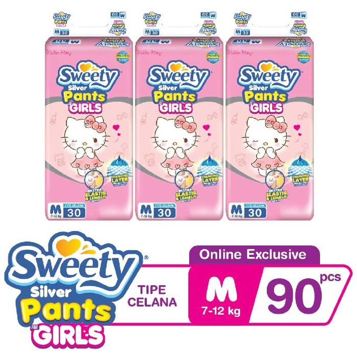 Sweety Silver Pants Girls