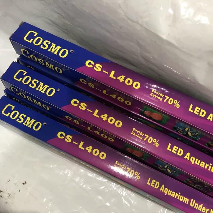 Gambar Lampu LED Aquarium Celup Cosmo CS400 dari terang aquarium undefined Tokopedia