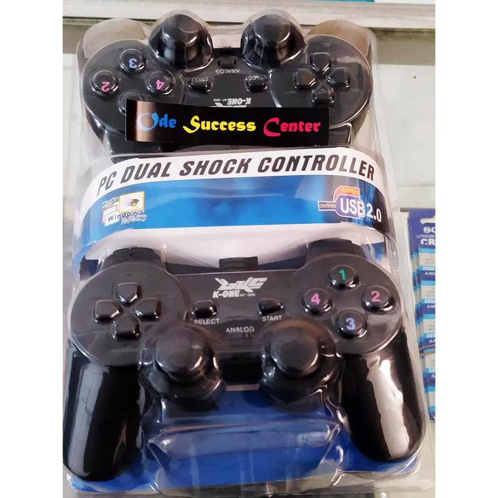 Gambar gamepad stik game USB Ganda untuk laptop atau pc dari Ode Success Center undefined Tokopedia