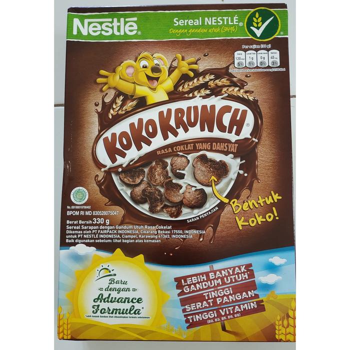Gambar KOKO KRUNCH 330 GRAM GRATIS 2 MILO CEREAL BAR - Original dari Sunprise Shop undefined Tokopedia