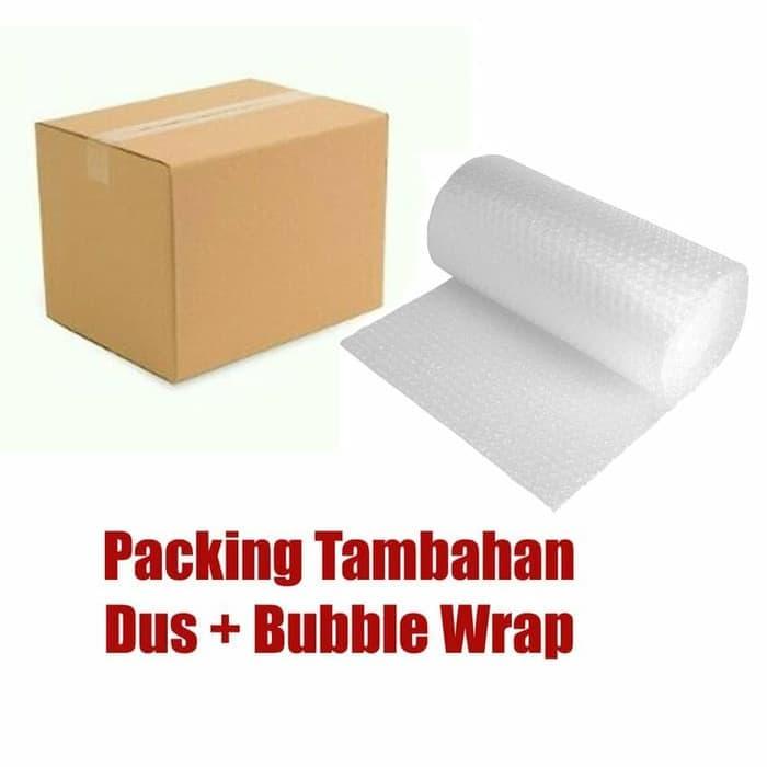 Gambar Extra Packing Dus dan Buble Wrap Ukuran disesuaikan dengan produk dari Leinz Merchandise undefined Tokopedia