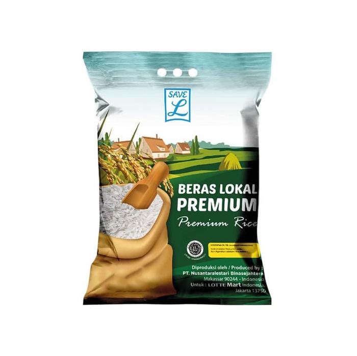 Jual SAVE L BERAS LOKAL PREMIUM 3 KG - Jakarta Selatan - LotteMart Indonesia | Tokopedia