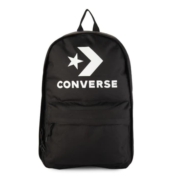 Gambar TAS RANSEL CONVERSE HITAM (PREMIUM QUALITY) - Hitam dari JUMPOUT STORE undefined Tokopedia