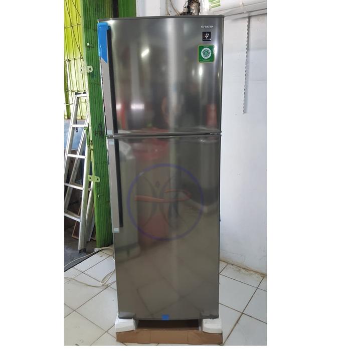 Jual Harga Terjangkau Dan Termurah Kulkas Sharp Sj 420gp Dua Pintu Kota Bengkulu Hr Elektronik Tokopedia