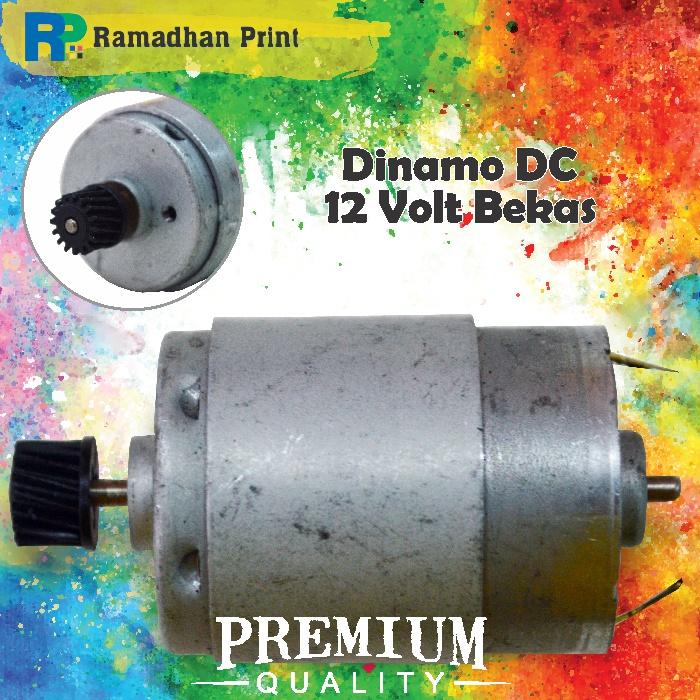 Gambar Jual Dinamo Mini Motor Generator Printer 12V 12 Volt DC Bekas Murah - Ujung Biasa dari Ramadhan Print undefined Tokopedia