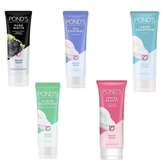 ponds facial foam oil control