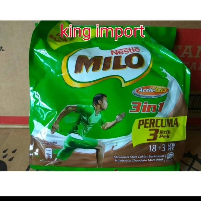 Gambar Milo fuze malaysia 3 in 1 dari merem store01 undefined Tokopedia