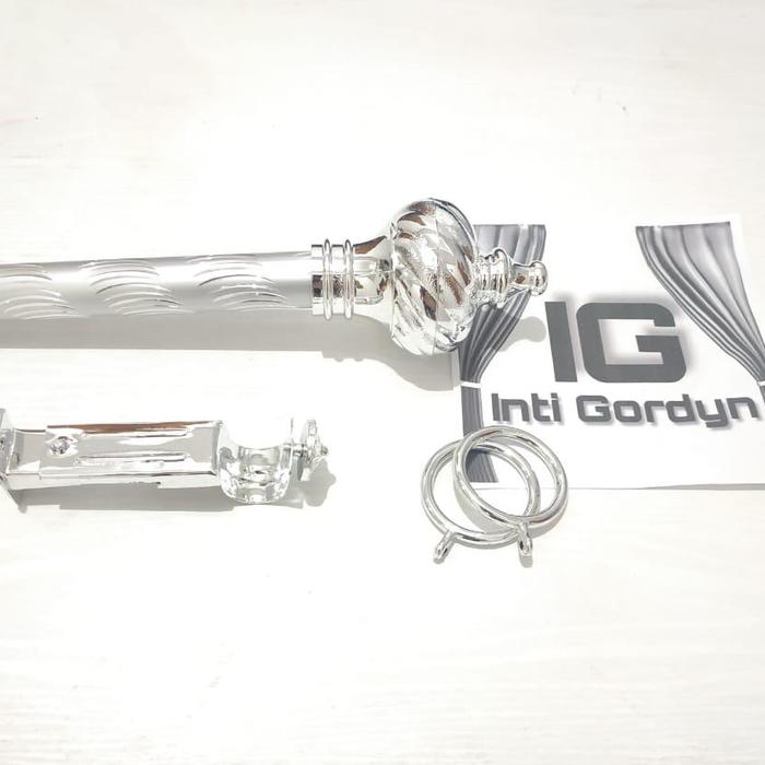 Gambar REL / RAIL / BATANG / BESI / ALUMUNIUM GORDEN / GORDYN KOMPLIT - Ulir Cincin, Gold dari INTI GORDYN undefined Tokopedia