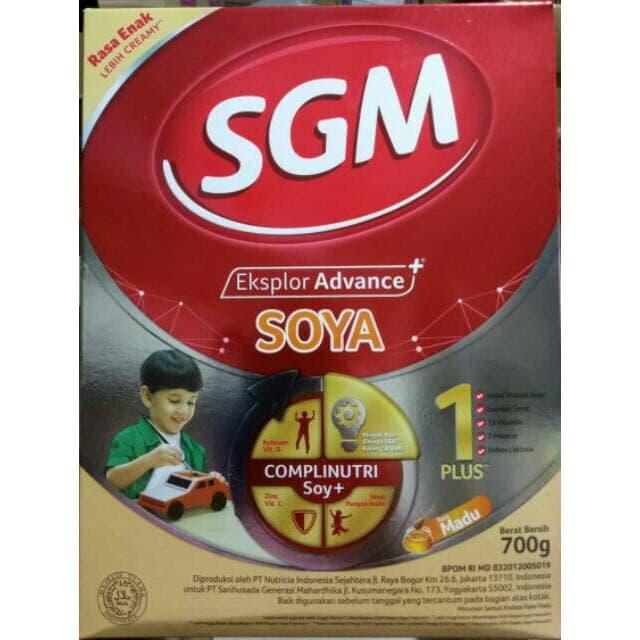 Gambar SGM SOYA 1+ eksplor (1-5 ) tahun rasa Madu 700 gram dari Jforteenshop undefined Tokopedia