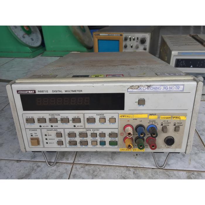 ADVANTEST R6871E 6.5桁 DMM