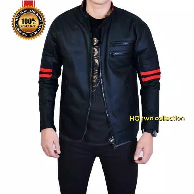 Jual Jaket Kulit Pria Keren Original Casual Import Jaket Cowok Bikers Murah Kota Bandung Hq Two Collection Tokopedia Jual Jaket Kulit Pria Keren Original Casual Import Jaket Cowok Bikers Murah Kota Bandung Hq Two Collection Tokopedia