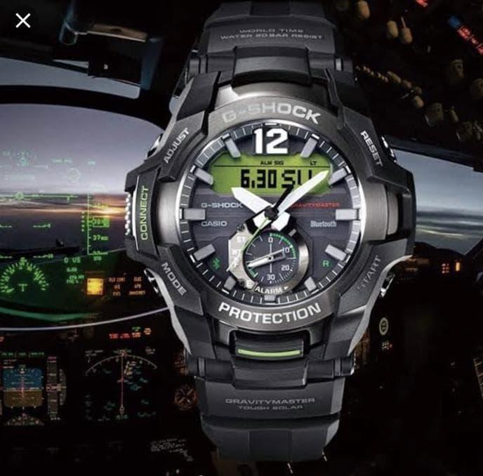 Gshock Casio Casio Gravitymaster Gr B100 Jam Tangan Pria Merk