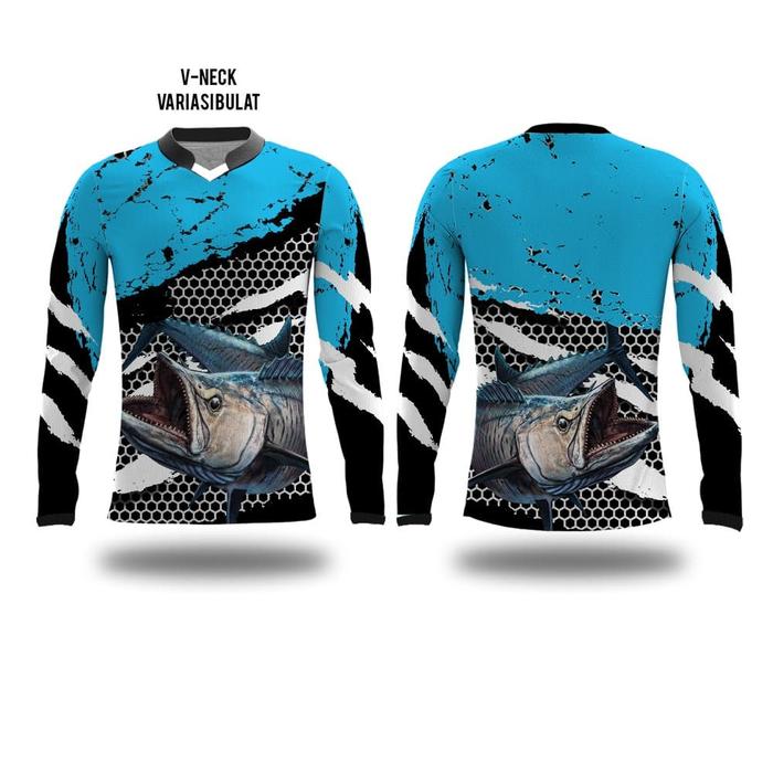 Gambar Kaos jersey jersy Baju celana pendek mancing mania fishing satuan - All Size dari Warungtjilik undefined Tokopedia