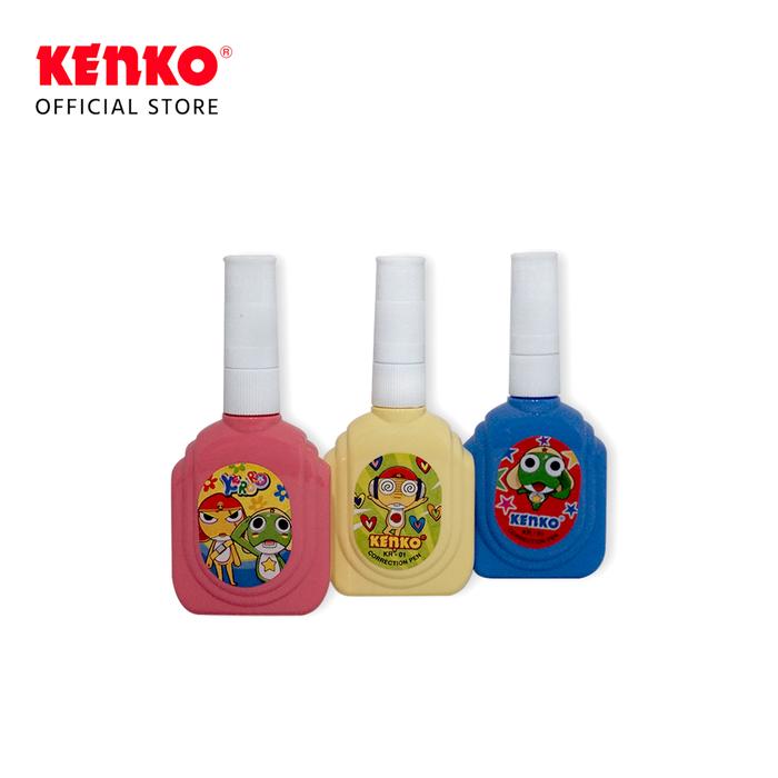 Gambar KENKO CORRECTION PEN Fancy-01 Random Color - Keropi dari Kenko Stationery undefined Tokopedia