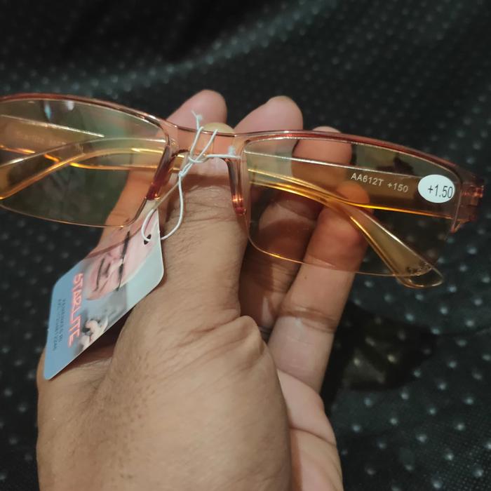 Gambar KACAMATA BACA/PLUS /KACAMATA WANITA LENSA WANRA COKLAT DAN ABU BACA - Cokelat dari sakhaastore undefined Tokopedia