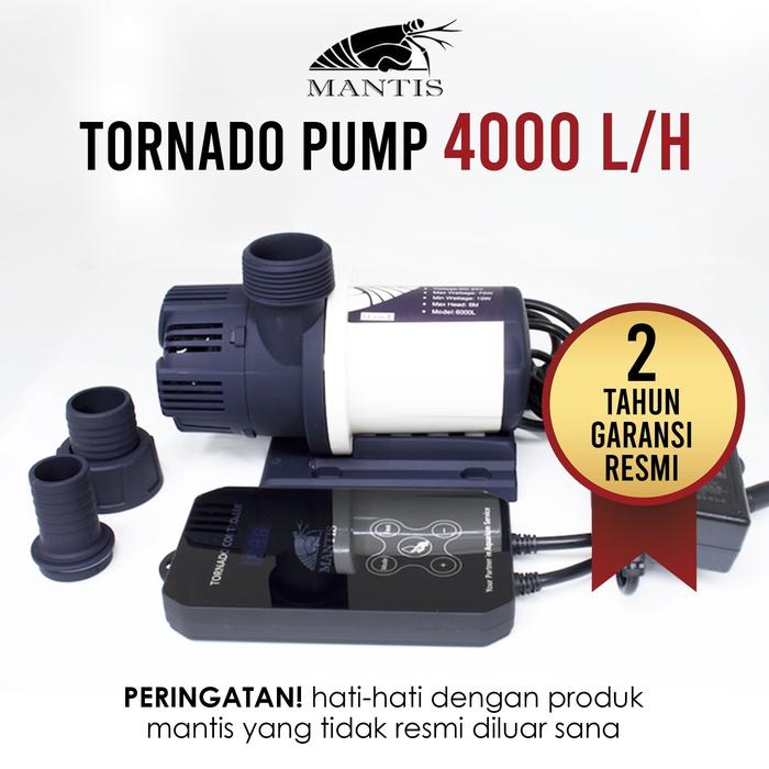 Gambar Mantis Tornado Pump 4000 L/H dari Java Reef undefined Tokopedia