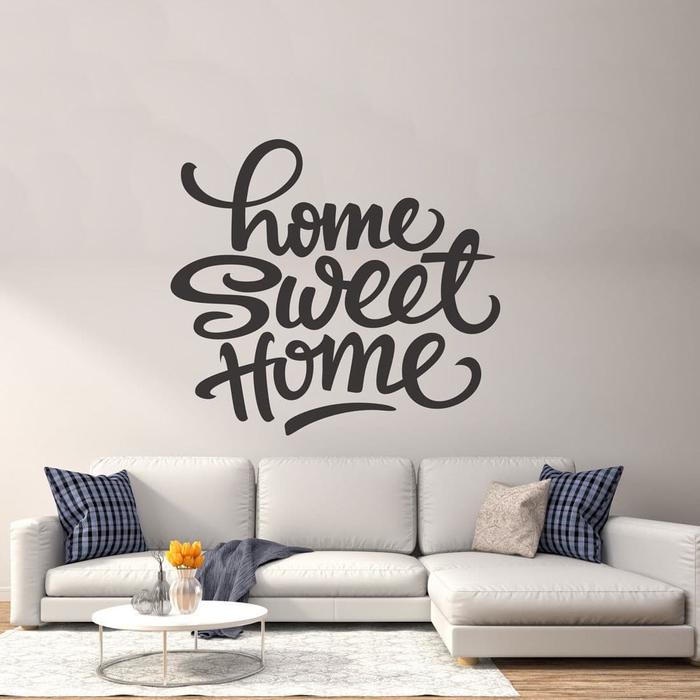Gambar Hiasan Dinding Acrylic | Dekorasi Rumah walldecor | home sweet home dari Oh My Sign undefined Tokopedia