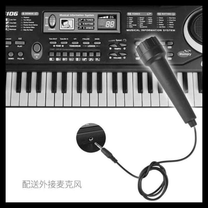Gambar TERMURAH DIGITAL ELECTRONIC KEYBOARD 61 KEYS - MQ-6106 ALAT MUSIK BEST dari esti stores undefined Tokopedia