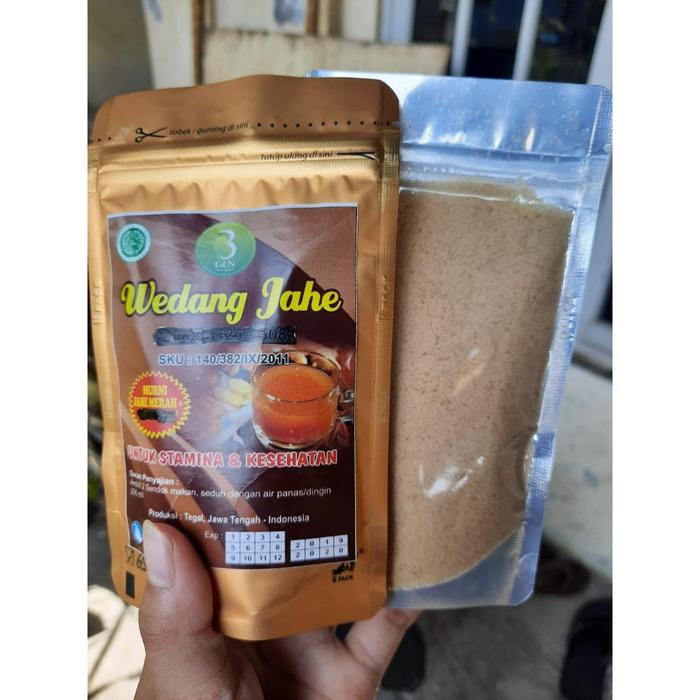 Gambar Wedang Jahe Instan 3GEn 100gr dari 3GEn undefined Tokopedia