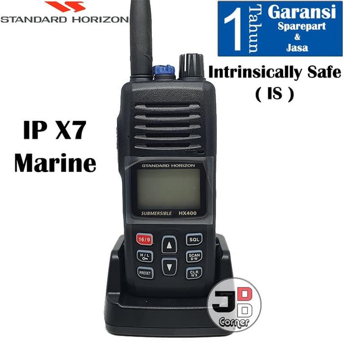 Jual HT Standard Horizon HX400 IS Marine ORIGINAL HX400IS HX