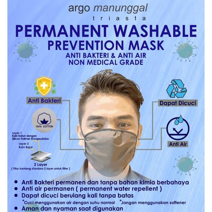 Jual Masker Kain Anti Bakteri Anti Air Kota Bekasi Paris Baby Bear Tokopedia