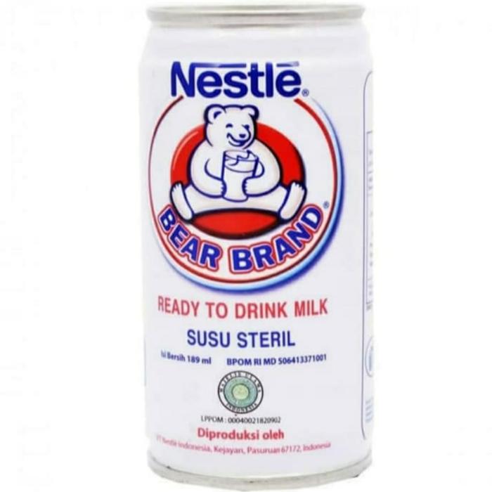Gambar Bear Brand Susu Steril 189 ml (Kaleng) Susu Beruang dari FakhriSultan undefined Tokopedia