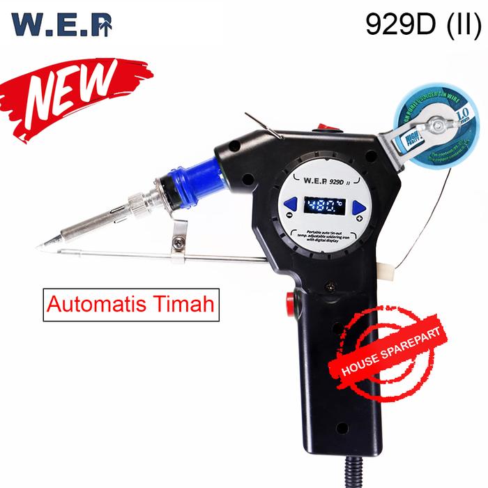 Gambar WEP 929D II Solder Gun Pengumpan Timah Automatic Welding Auto Feeding dari House Sparepart undefined Tokopedia
