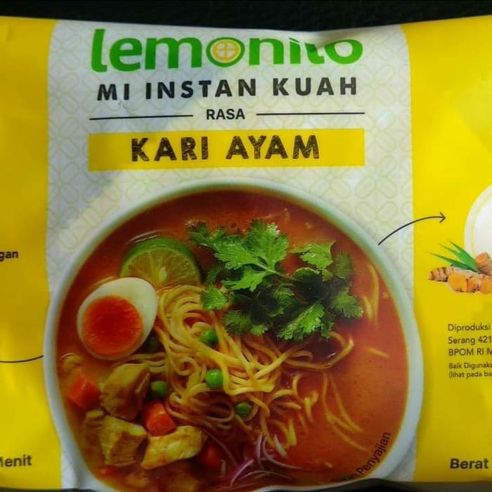 Gambar Mie Sehat Lemonilo Kuah Rasa Kari Ayam dari GlennGio Shop undefined Tokopedia