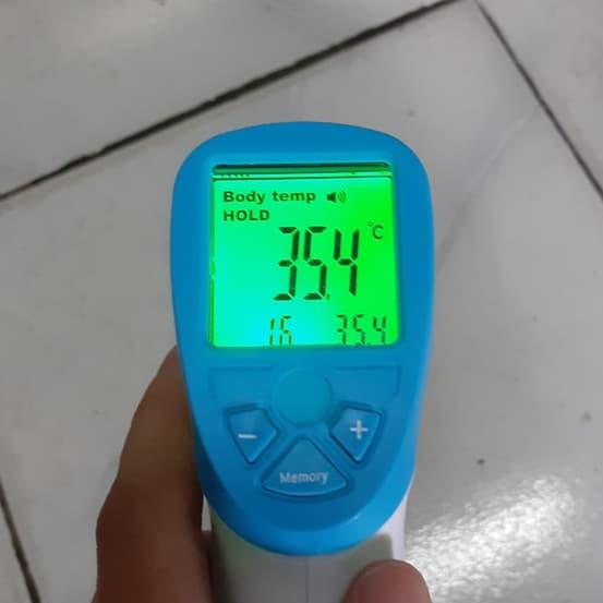 Jual Termometer Digital Forehead No Touch Termometer Tembak Cek Suhu Tubuh Jakarta Pusat Golden Power Tokopedia