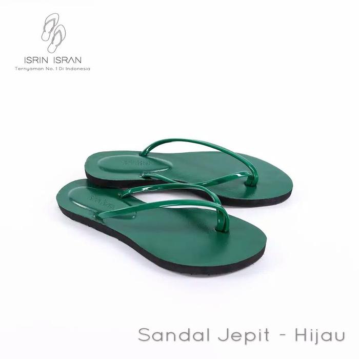 Gambar sendal jepit Isrin Isran Original - Hijau, 36 dari yeslala_shop undefined Tokopedia