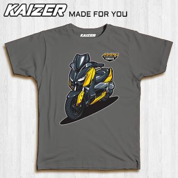 Gambar KAIZER RH-0281 Kaos Yamaha XMAX MAXI Series - Automotive - Abu-abu, S dari UniTee Official undefined Tokopedia