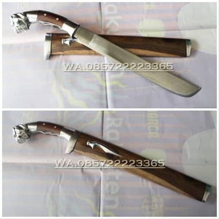Gambar Golok Macan Tulang Bambu Full Tang dari Dzul Perkakas undefined Tokopedia