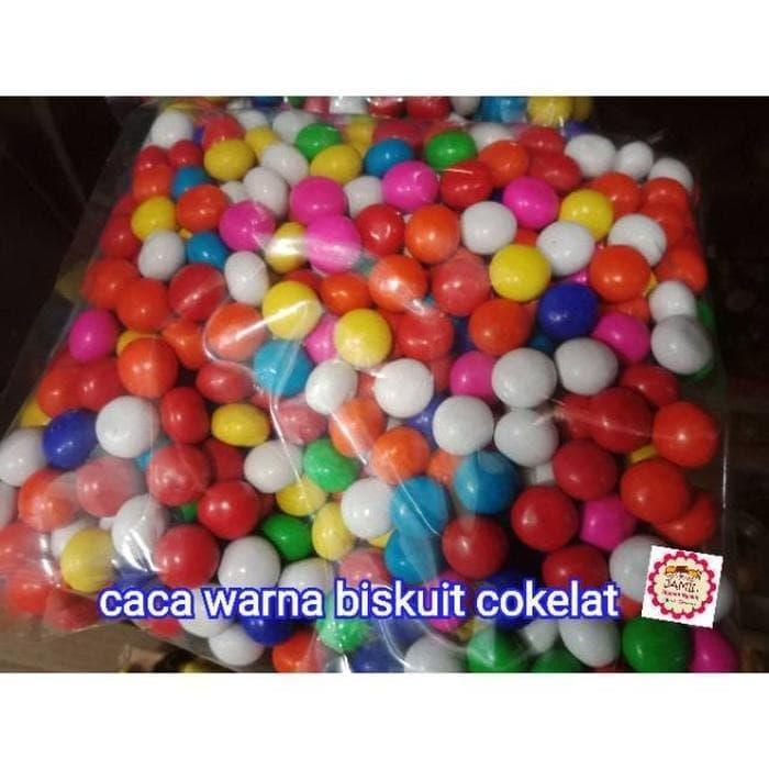 Makanan Caca Biskuit Warna Warni 1kg