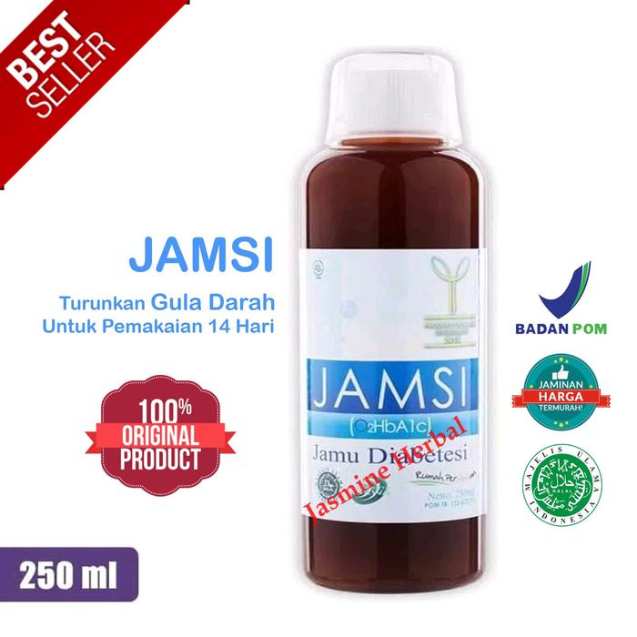 Jual Obat Herbal Jamsi 250 Ml Diabetesi Diabetes Gula Darah Asli Alami Jakarta Utara Grosir Herbal Resmi Tokopedia