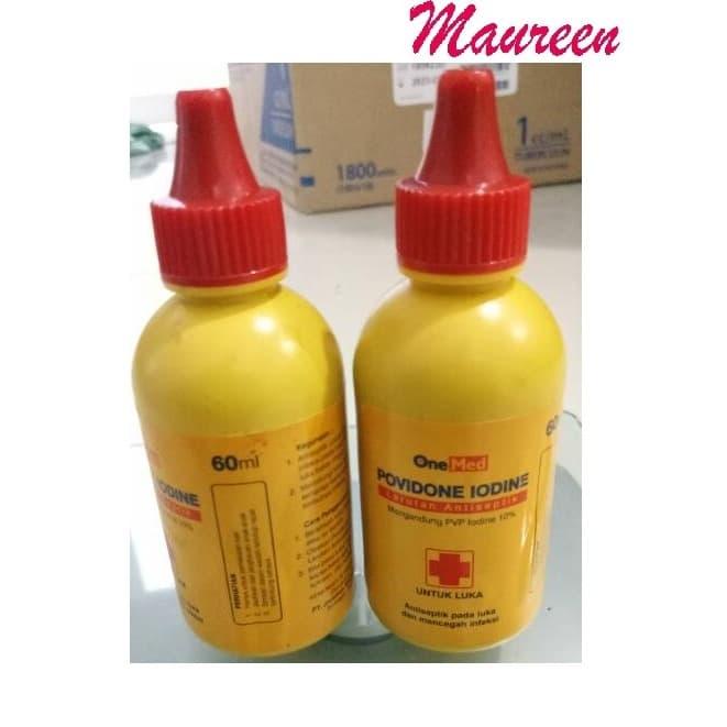 Gambar Onemed Povidone Iodine Ecodine 60 ml Obat Merah Antiseptik 60ml dari MAUREEN INTEGRA undefined Tokopedia