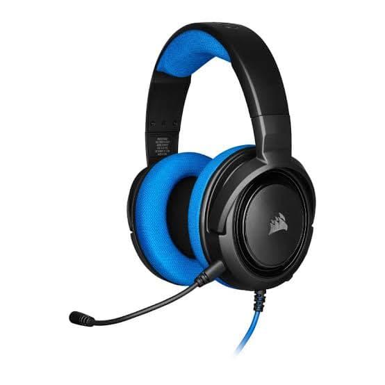 Gambar CORSAIR HS35 Multiplatform Headset Gaming - Biru dari QTC Store undefined Tokopedia