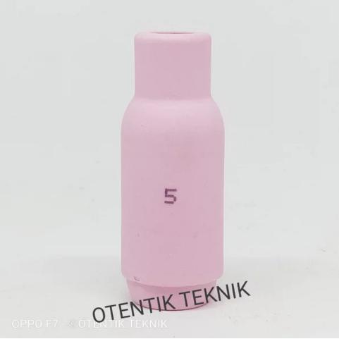 Gambar KERAMIK LAS ARGON NO 5 - ALUMINA NOZZLE NO.5 - CERAMIC ARGON TIG dari Otentik teknik undefined Tokopedia
