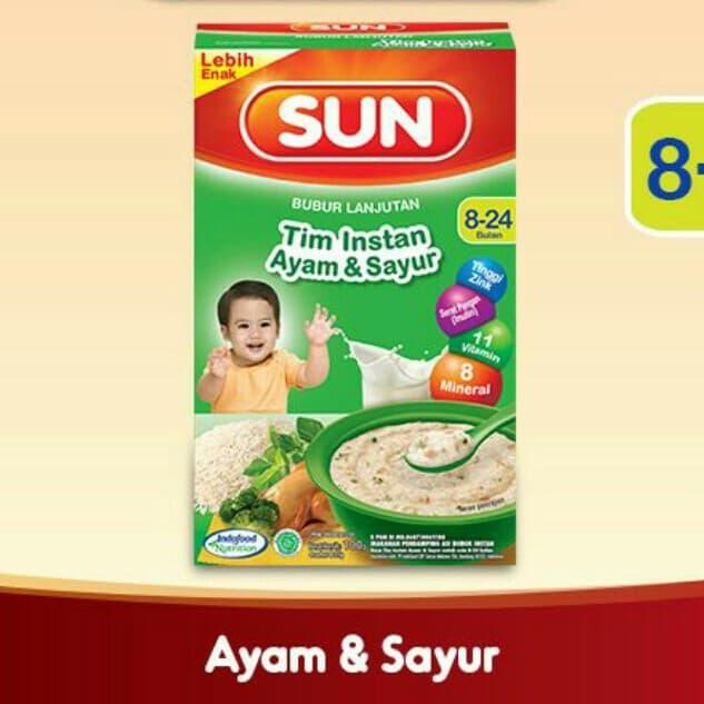 Gambar SUN Bubur TIM Ayam Sayur Kotak 100 gr dari Houseofhelena undefined Tokopedia