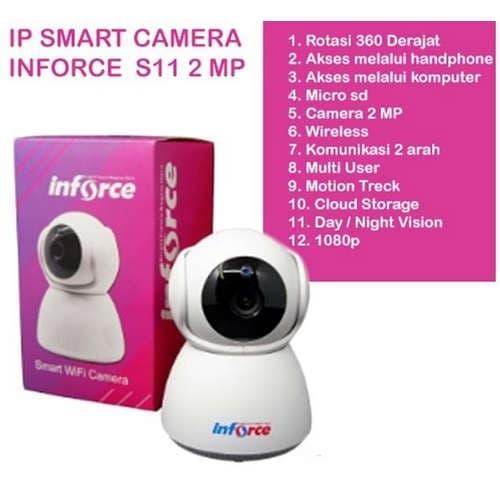 Gambar Inforce S11 Smart WiFi 1.3MP IP Camera dari JOGJABOLIC undefined Tokopedia