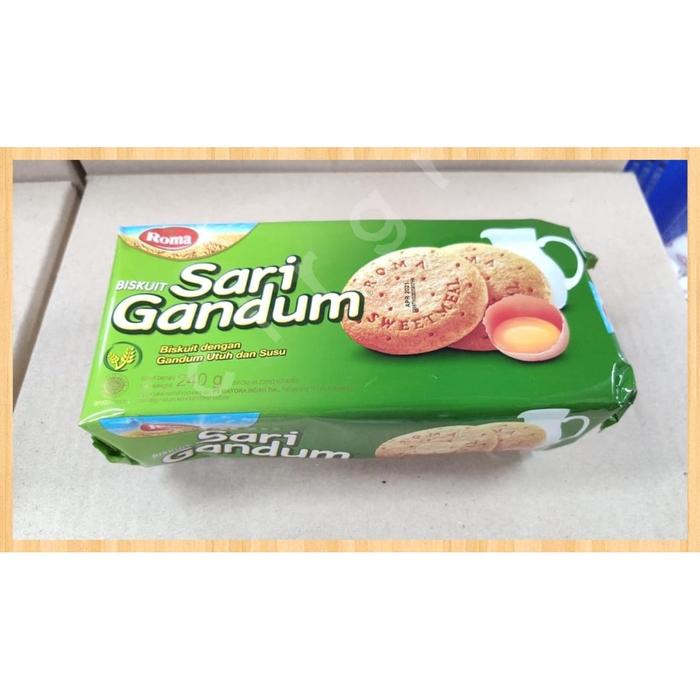 Gambar ROMA SARI GANDUM BISKUIT 240GR dari CTR GROSIR undefined Tokopedia