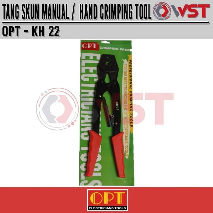 Gambar OPT Hand Crimping Tool KH 22 dari WIJAYA SANTOSO TEKNIK undefined Tokopedia