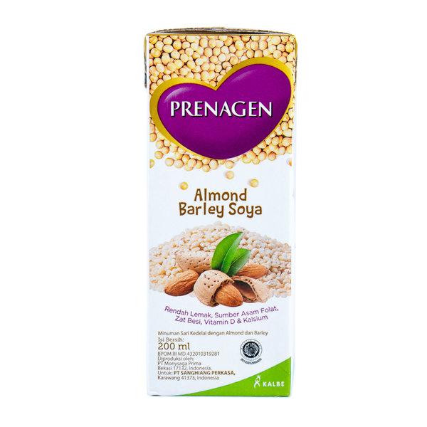 Gambar PRENAGEN Almond Barley Soya 200ml dari Lovely-Mart undefined Tokopedia