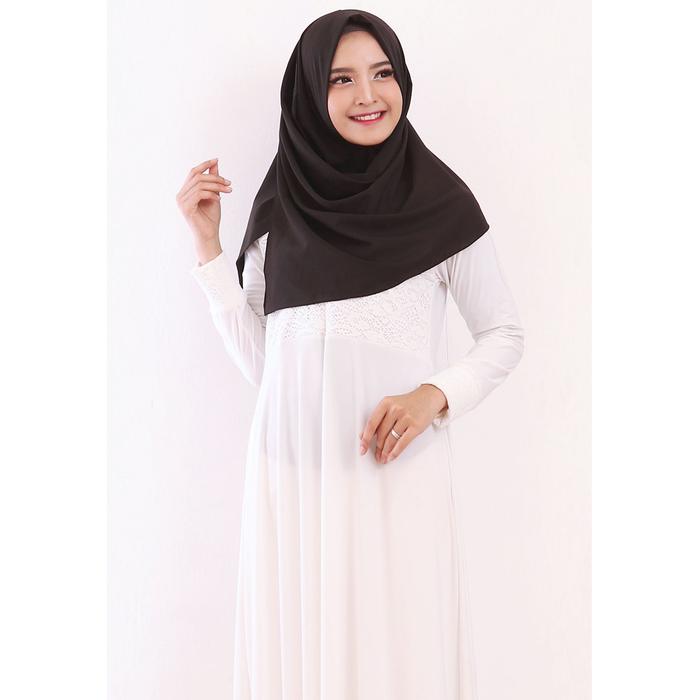Gambar Jilbab Pashmina Instant JI001 - Hitam dari Eve Maternity Store undefined Tokopedia