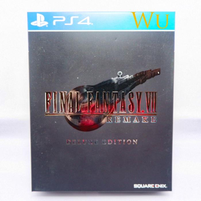 Gambar [PS 4] Final Fantasy 7 VII Remake - Deluxe Edition dari WGU - Wu&#39;s Gaming Emporium undefined Tokopedia