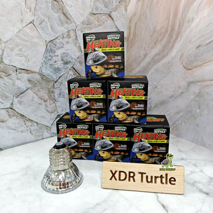 Gambar LAMPU UVA/UVB NOMOY KECIL ND-10 - 25WATT dari XDR TURTLE undefined Tokopedia