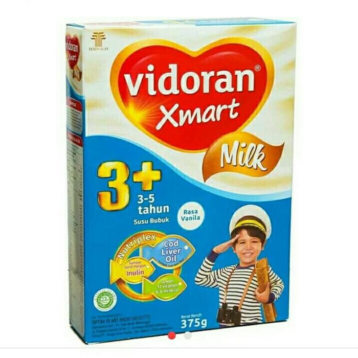 Gambar Susu Formula Vidoran Xmart 3+ Vanilla 350gr dari nirwana 11 undefined Tokopedia